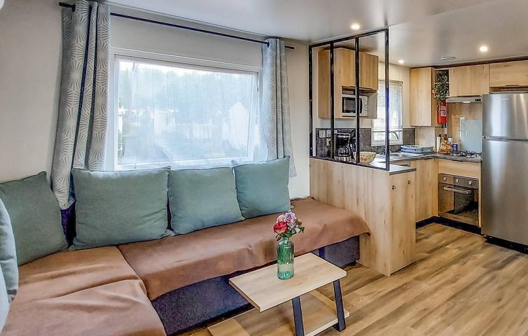 Mobil home pour 6 personnes, avec terrasse et jardin à Saint-Julien-en-Born - 3