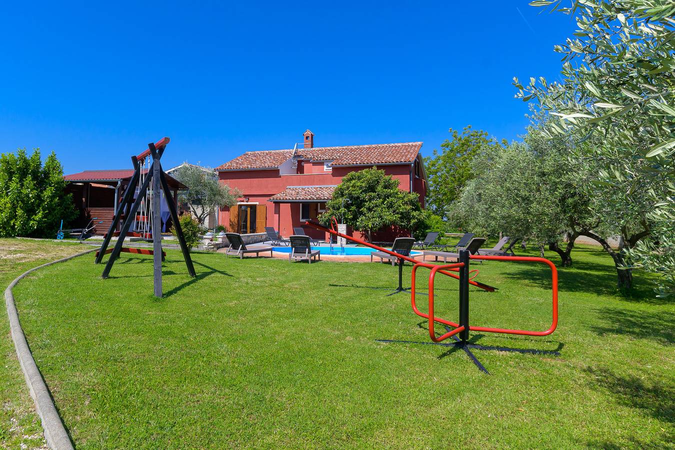 Villa für 8 Personen mit Pool in Marčana, Südküste Istrien