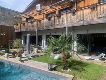Chambre d’hôte pour 2 personnes, avec jardin et piscine à Bordeaux