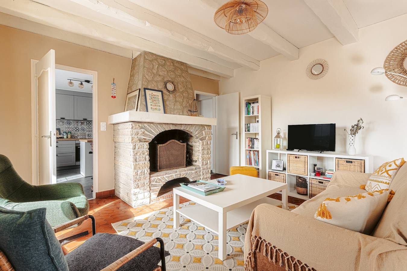 Charmantes Haus mit Terrasse, Parkplatz und Komfort, 10 Minuten vom Strand und Hafen in Saint-Trojan-les-Bains, Côte de Beauté