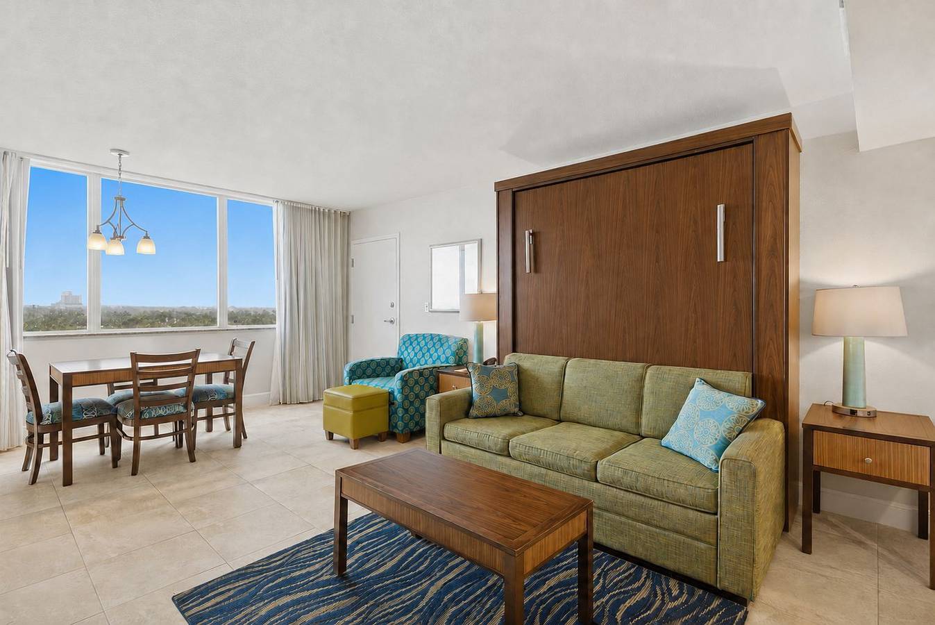 Estudio entero, Estudio para 2 personas con balcón in Hollywood Beach (FL), Hollywood (Florida)