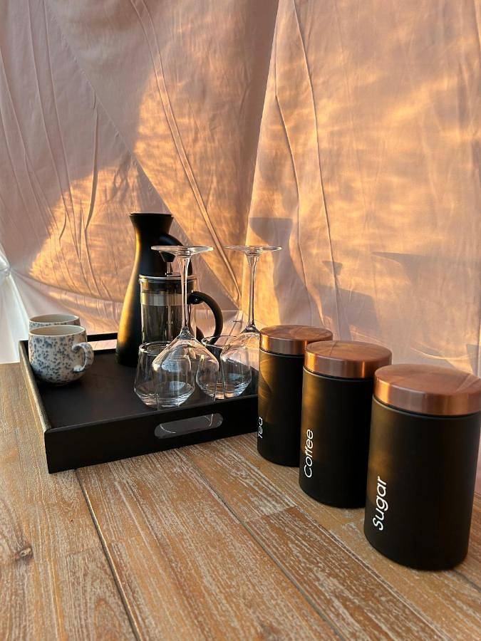Camping für 2 Personen, mit Terrasse und Ausblick in Norwegen - 4