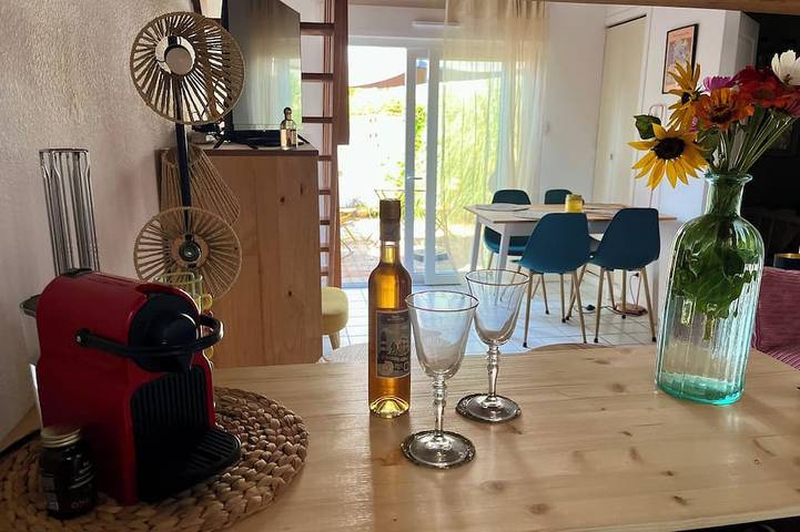 Location de vacances pour 3 personnes, avec Terrasse et Jardin sur l' Île d'Oléron