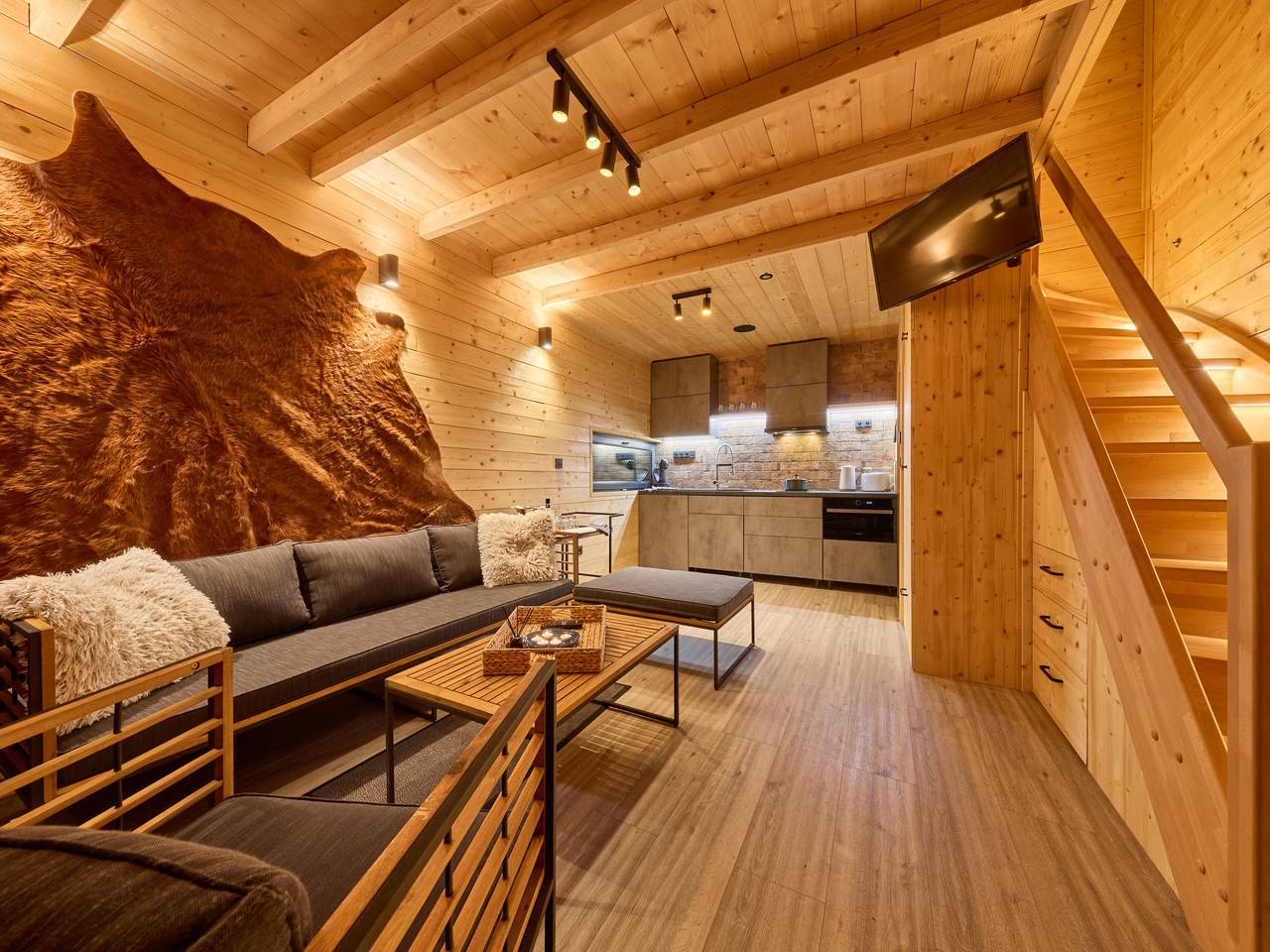 Luxe Timber Lodge & Pet Retreat in Jungbuch, Region Trautenau