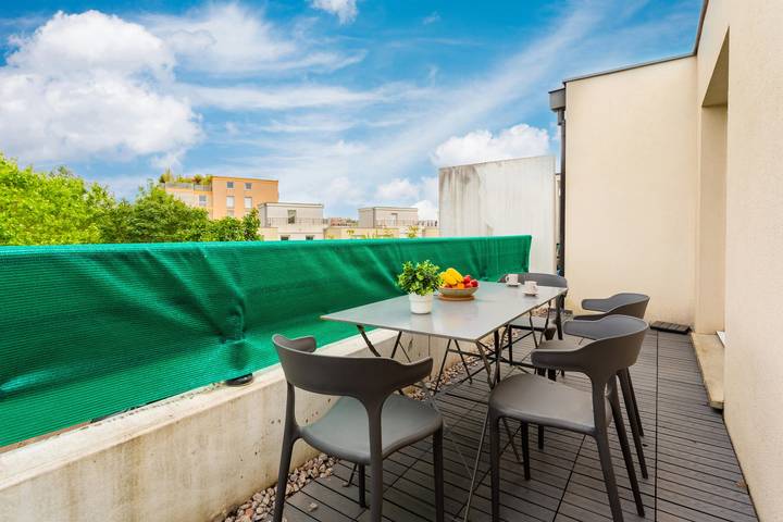 Gîte pour 4 personnes, avec balcon à Strasbourg - 3
