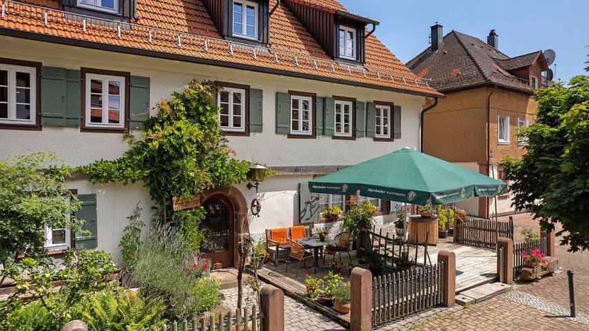 Ferienwohnung für 4 Personen, mit Terrasse, mit Haustier in Alpirsbach