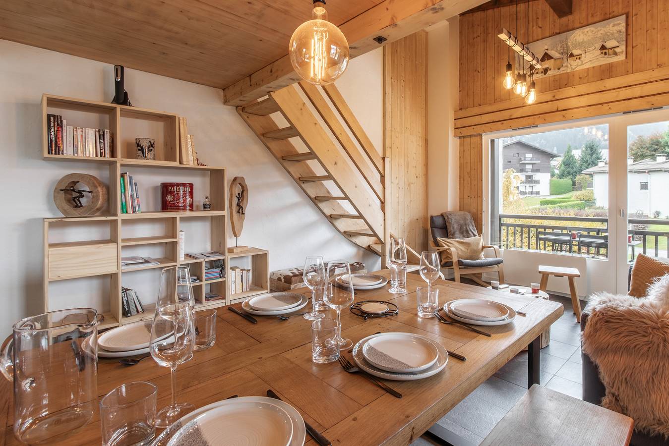 Ganze Wohnung, Les Chaumes - T3 moderne piscine in Sallanches, Pays du Mont-Blanc