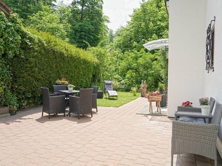 Ferienhaus für 4 Personen, mit Terrasse, mit Haustier