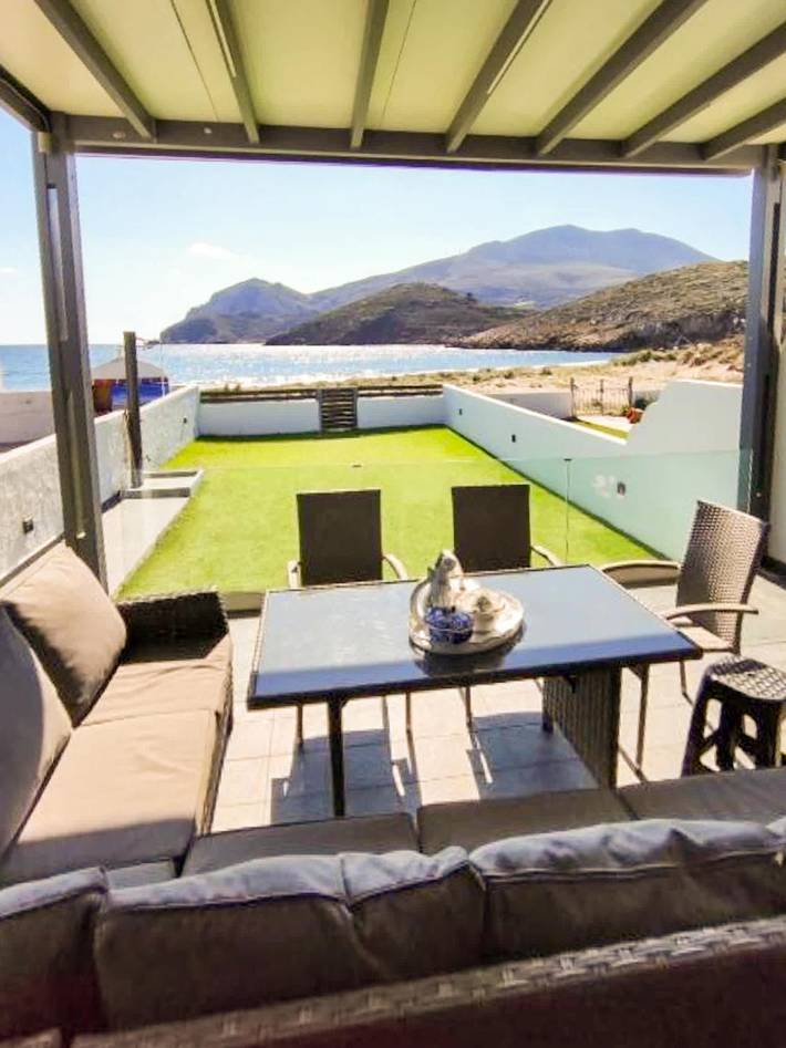 Ferienhaus für 5 Personen, mit Meerblick und Garten
