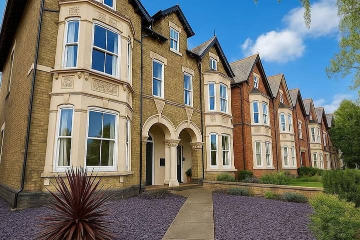Apartment for 8 people, with garden in Bedford