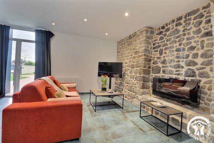 Gîte pour 4 personnes, avec jardin ainsi que jacuzzi et sauna à Mont-Dol - 4