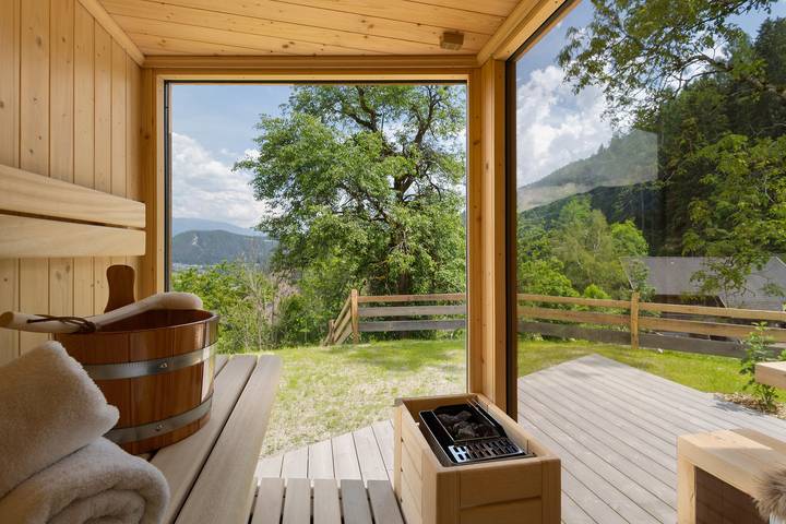 Hütte für 6 Personen, mit Garten und Sauna in den Dolomiten - 4