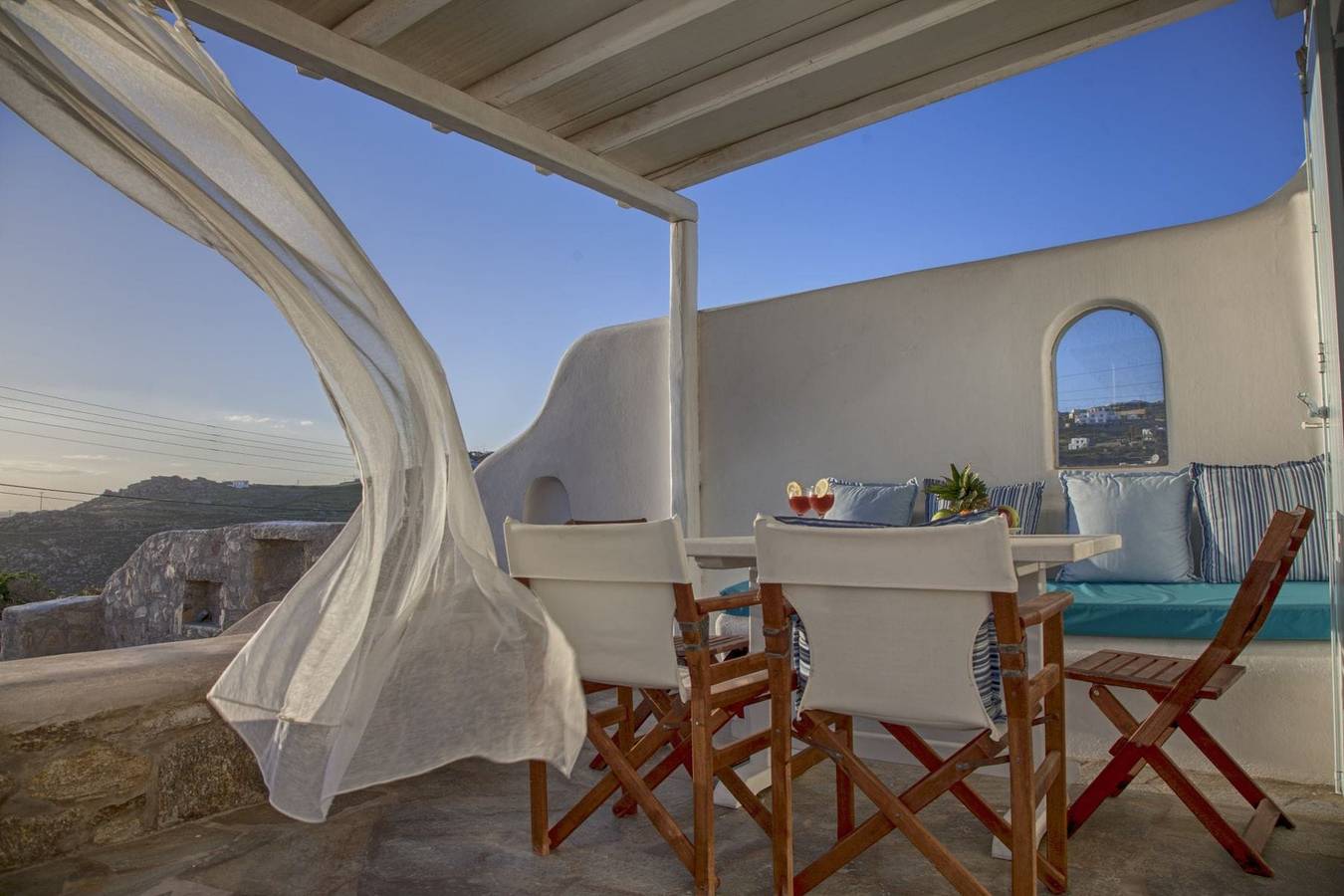 Beautiful Mykonos Villa | Villa Ambrosia | 3 Bedrooms | Private Pool with View | Outdoor Furnished Terrace | Tourlos in Tourlos (Mykonos), Mykonos