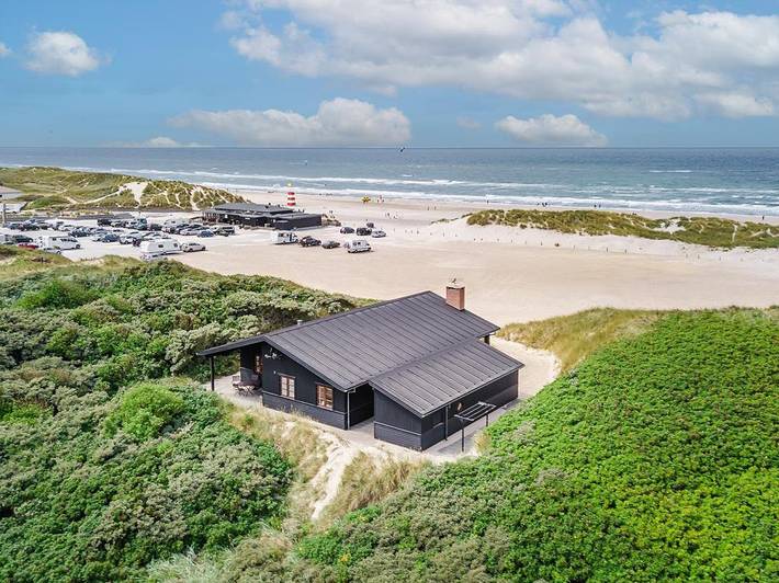Vakantiehuis voor 5 personen, met Sauna en Uitzicht in Henne Strand
