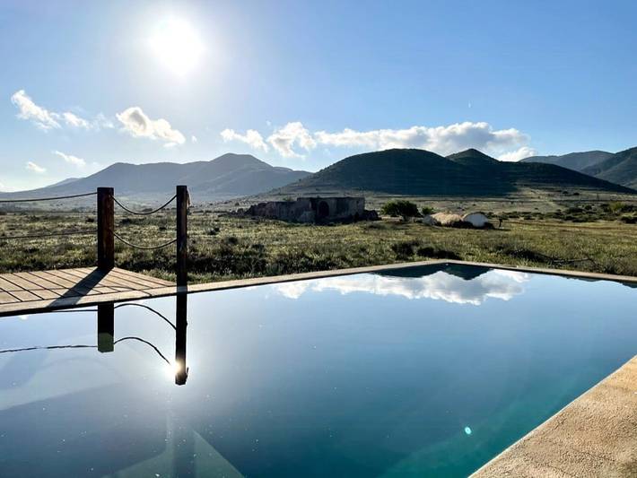Casa vacanza per 6 persone, con terrazza, adatto a famiglie con bambini in Cabo de Gata