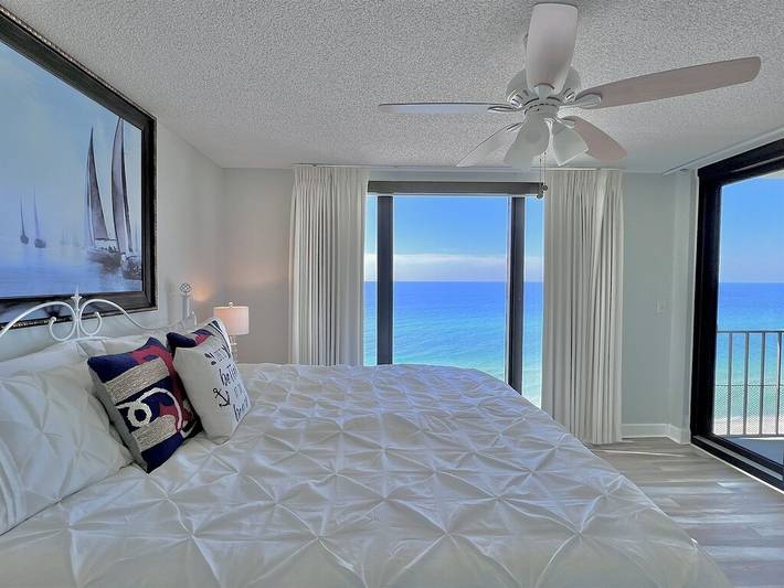 Vacation rental for 8 people, with hot tub and pool as well as balcony in Panama City (Florida)