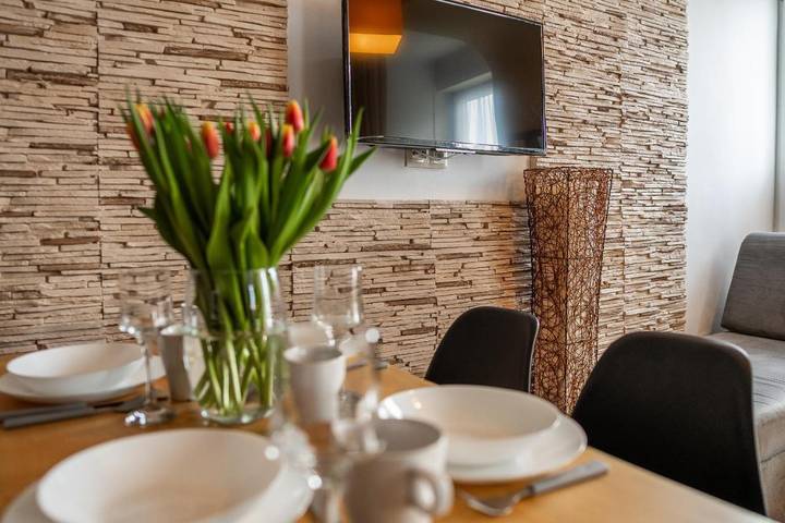 Bungalow für 2 Personen, mit Garten und Kinderpool sowie Pool und Ausblick in Mielno - 4