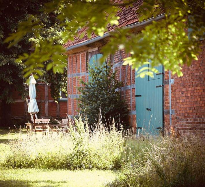 Ferienhaus für 14 Personen, mit Balkon und Terrasse sowie Garten und Sauna in Lemgow