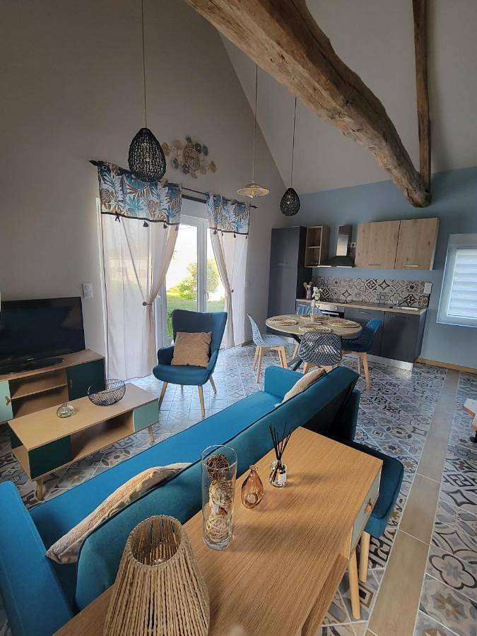 Location de vacances pour 5 personnes, avec Jacuzzi ainsi que Terrasse et Jardin dans Ognes