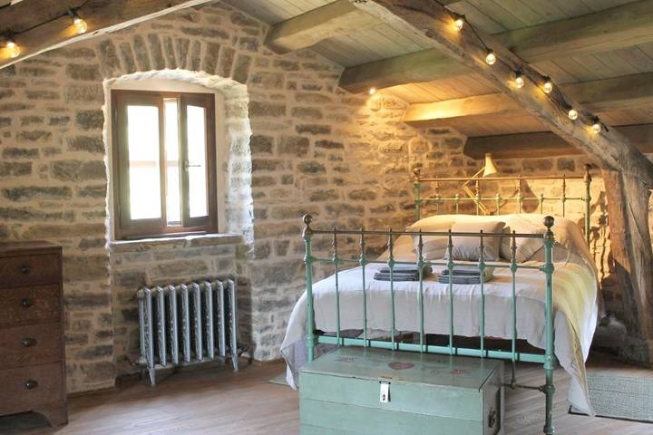 Ferienhaus für 4 Personen, mit Ausblick und Garten