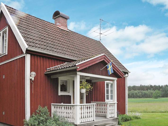 Ferienhaus für 4 Personen, mit Terrasse in Gullspang