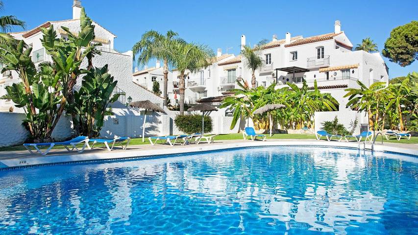 Apartamento para 2 personas, con terraza y piscina en El Paraíso