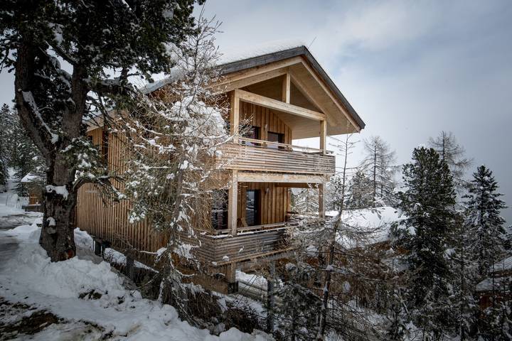 Ferienhaus # 43 mit Sauna und Whirlpool innen in Stadl-Predlitz, Turracher Höhe