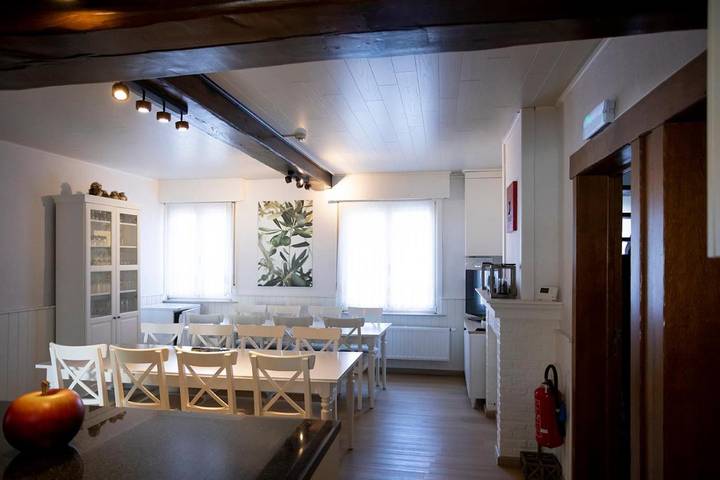 Maison de vacances pour 15 personnes, avec Terrasse ainsi que Jardin et Vue dans la Région d'Audenarde