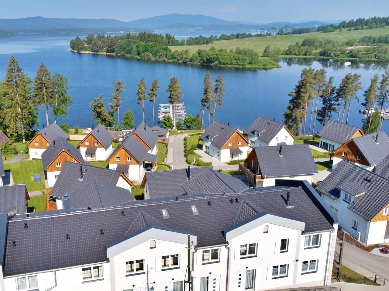 Ganze Wohnung, Lakeside Village 21 in Frymburk, Nationalpark Böhmerwald