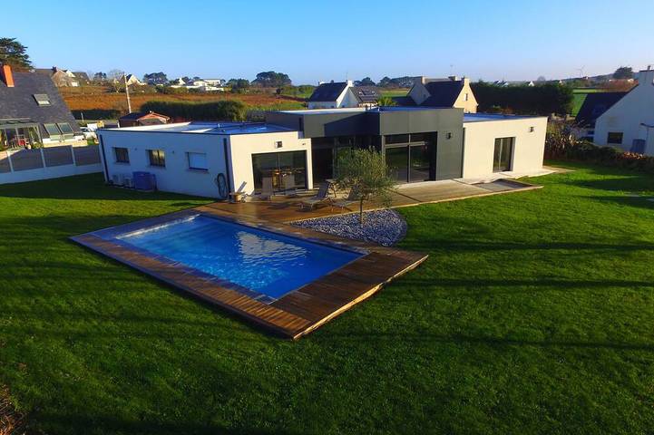 Maison de vacances pour 4 personnes, avec jardin et terrasse à Plouarzel