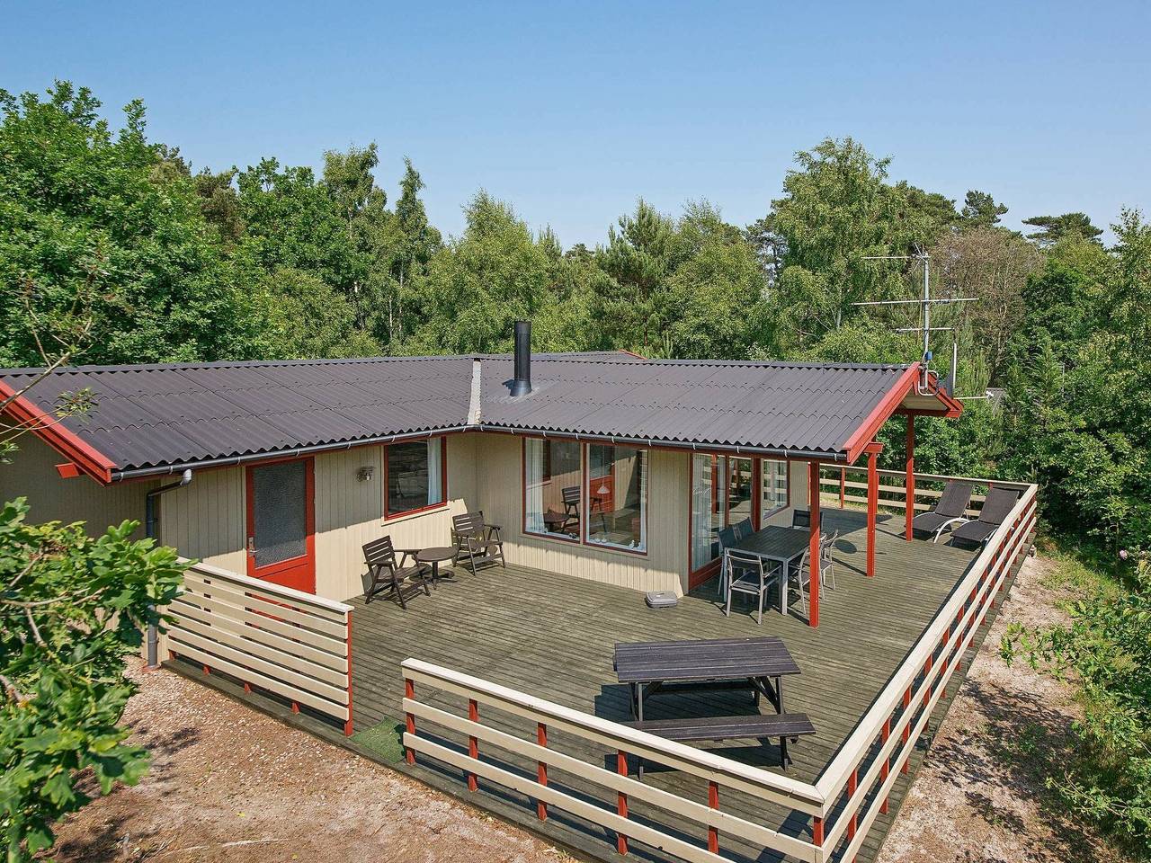 Ferienhaus für 6 Personen in Østre Sømarken, Pedersker