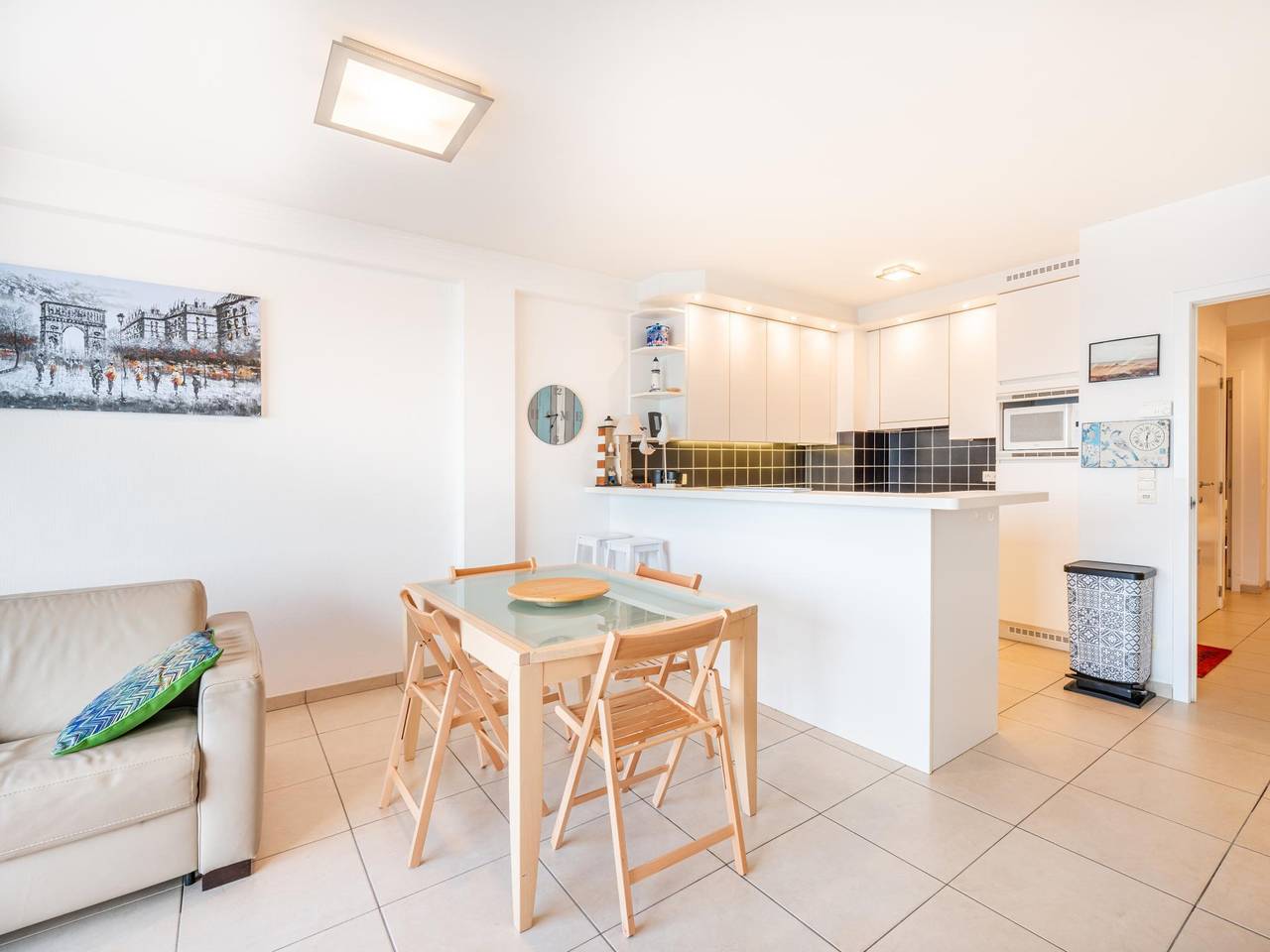 Ganze Wohnung, Schöne Wohnung mit frontalem Meerblick in Koksijde-Bad, Koksijde
