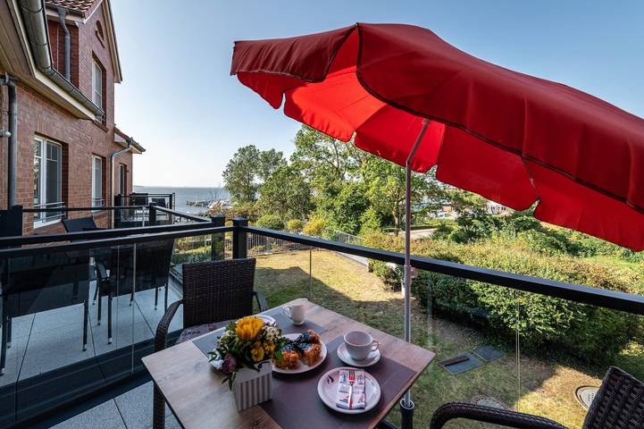 Geheel appartement, Appartement 'Ferienwohnung Am Salzhaff B6' met Uitzicht op Zee, Balkon en Wi-Fi in Ostseebad Rerik, Rerik
