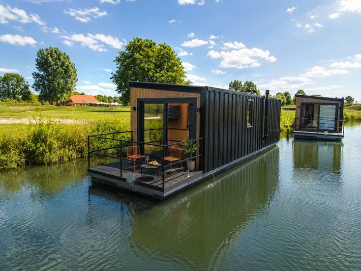 Ferienhaus für 2 Personen, mit Balkon/Terrasse und Terrasse sowie Seeblick in Flevoland - 3