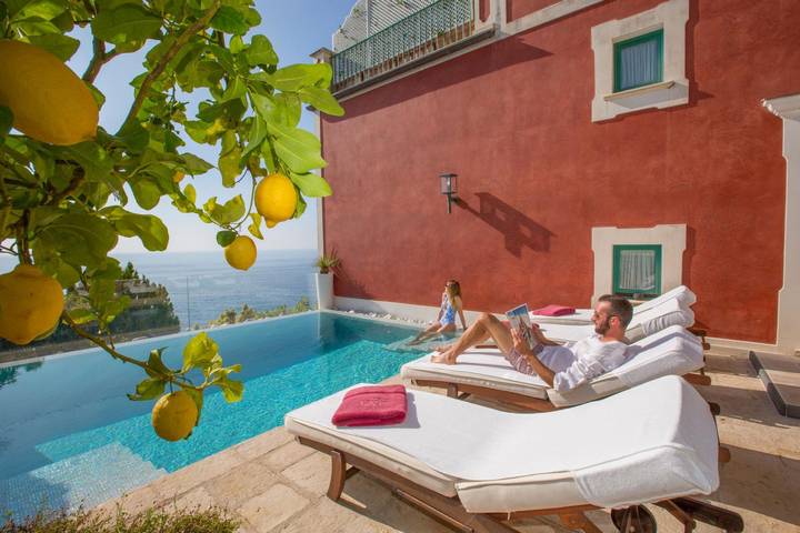 Villa per 10 persone, con balcone in Praiano