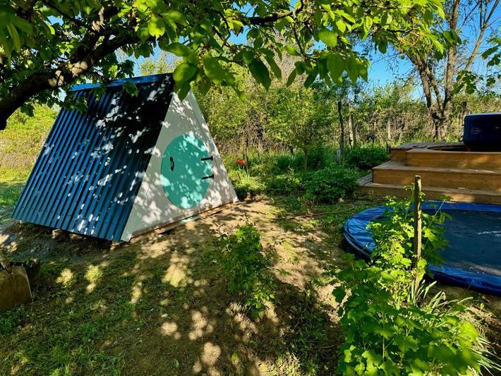 Bungalow für 8 Personen, mit Ausblick und Garten, mit Haustier am Balaton - 2