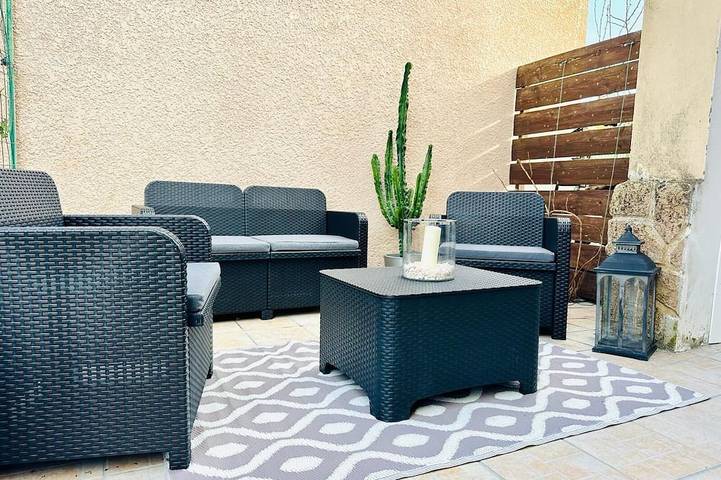 Location de vacances pour 4 personnes, avec Terrasse à Vinon-sur-Verdon