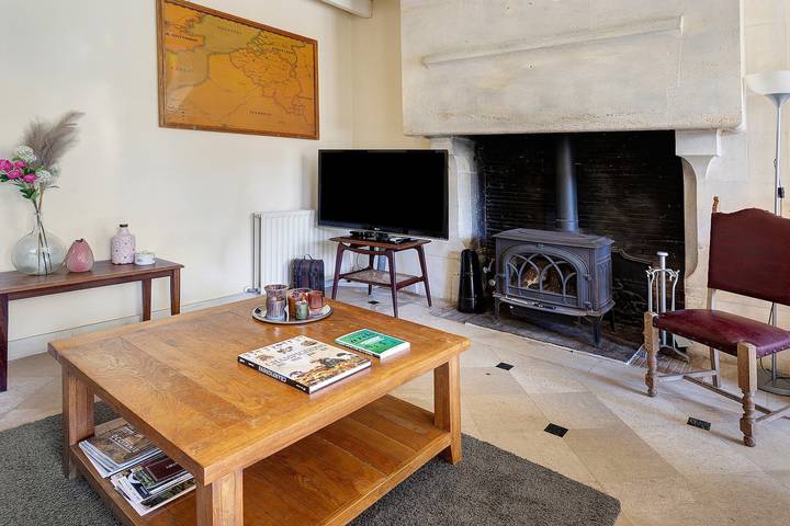 Casa vacanze 'Les Mirandes - La Source' con terrazza privata, giardino e Wifi in Montmoreau-Saint-Cybard, Charente