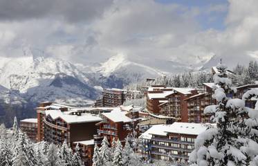 Gîte pour 4 personnes, avec balcon dans Les Arcs