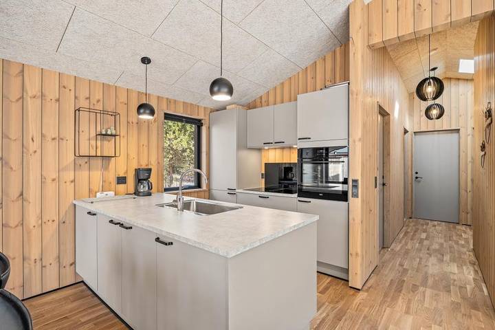 Modernes Ferienhaus in Henneby für 8 Personen in Henne, Filsø See