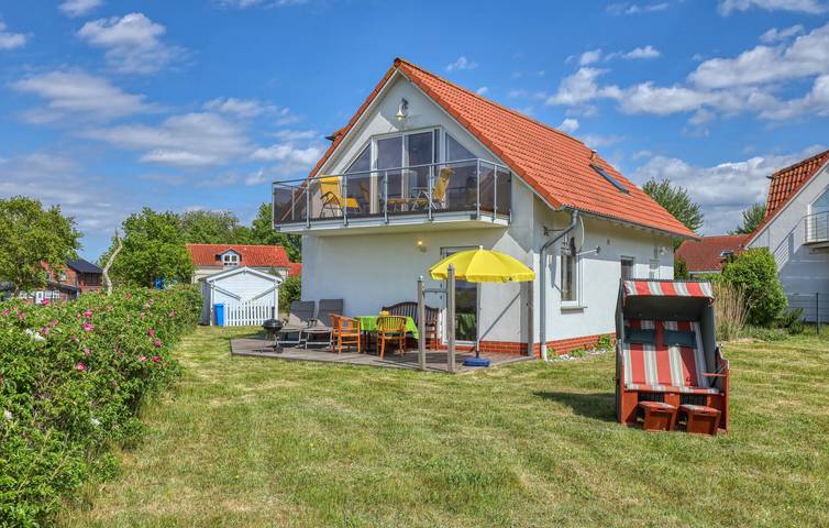Ferienwohnung für 2 Personen, mit Terrasse und Garten sowie Seeblick am Saaler Bodden - 2