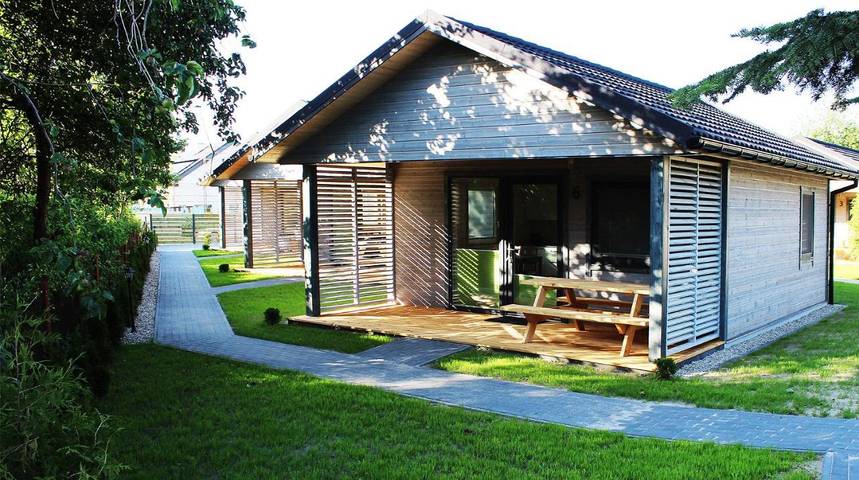 Dom dla 5 osób, z Taras i Ogród w Mielenko