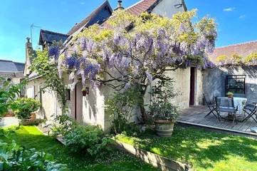 Location de vacances pour 6 personnes, avec jardin à Villandry