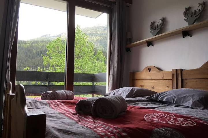 Gîte pour 6 personnes, avec balcon dans Office De Tourisme Des Houches - 4