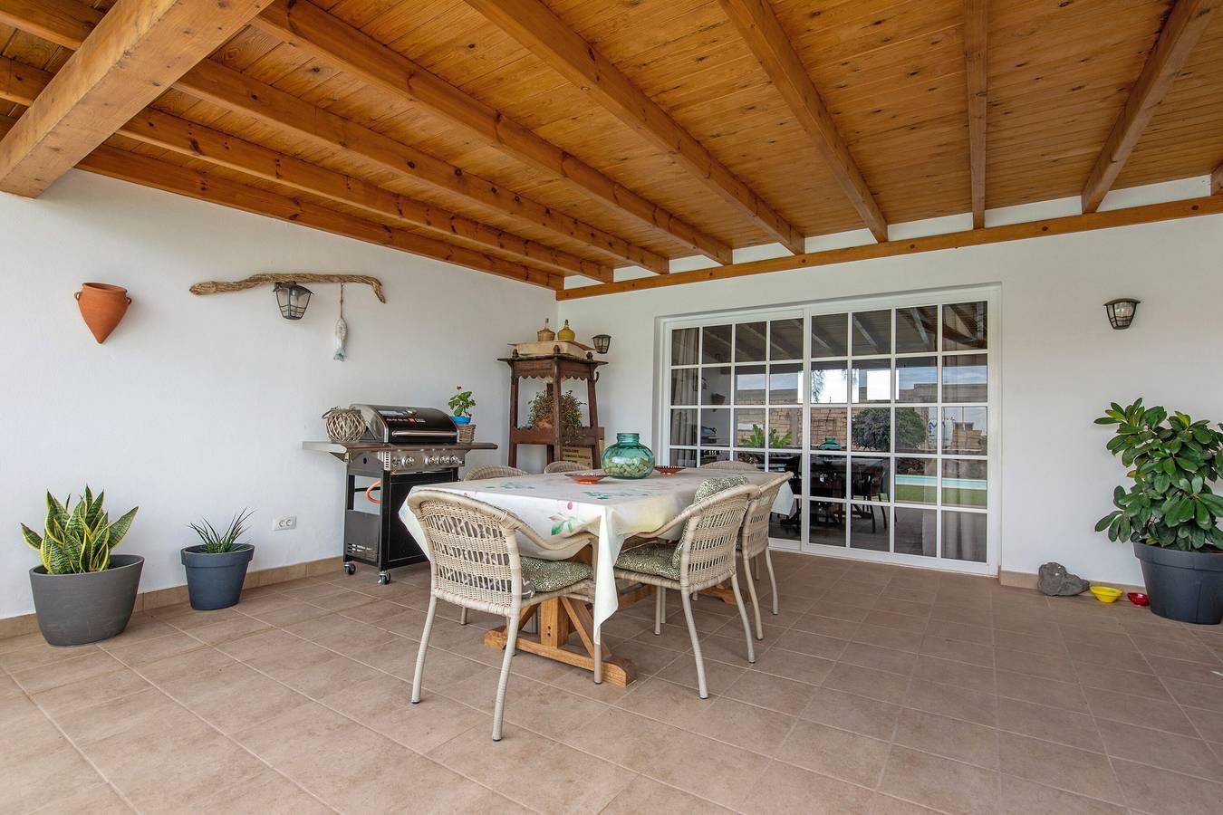 Ferienhaus Casa Nati mit Bergblick, Wlan, Gemeinschaftsgarten in Lajares, La Oliva