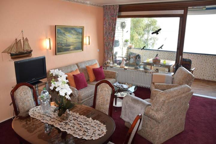 Ferienwohnung für 3 Personen, mit Balkon und Terrasse sowie Garten und Sauna in Mardorf - 4