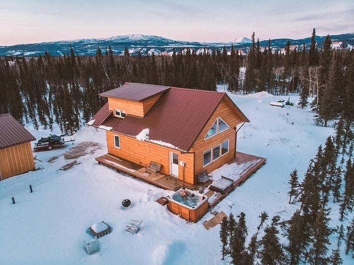 Vacation rental for 6 people, with hot tub and balcony in Denali