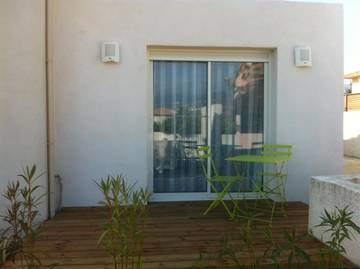 Gîte pour 3 personnes, avec balcon à Furiani