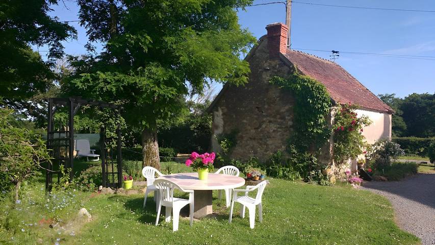 Chambre d’hôte pour 3 personnes, avec jardin, animaux acceptés