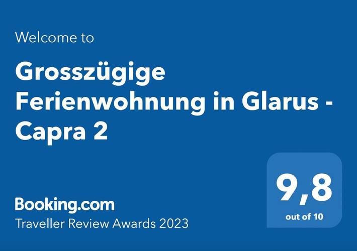 Ferienwohnung für 4 Personen, mit Balkon und Garten sowie Ausblick in Glarus - 2